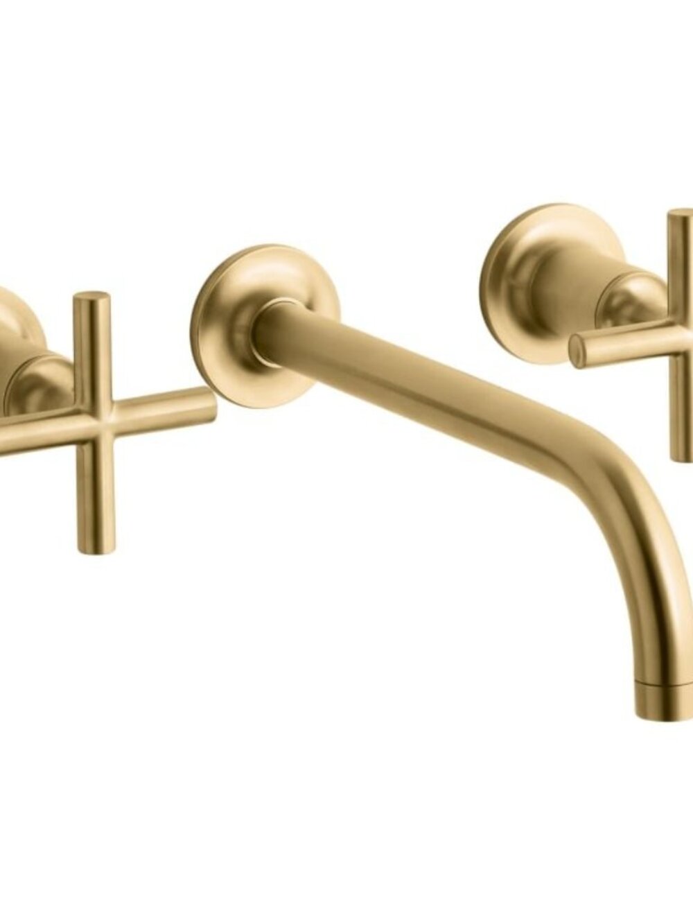 Kohler Purist Wall Mount Faucet Brushed Brass
